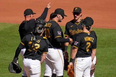 Pirates finish up home portion of season with victory